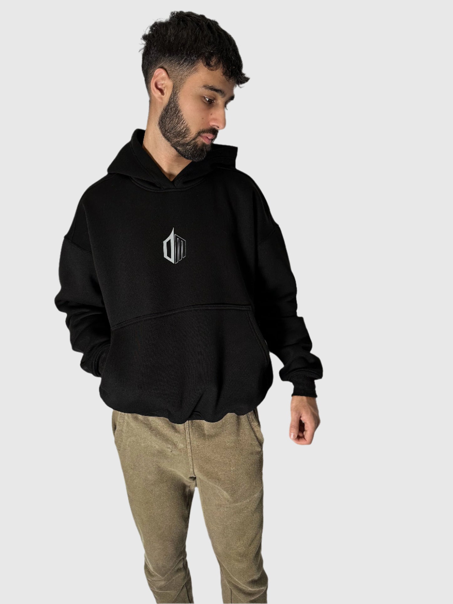 Oversized Dark Doubt Hoodie