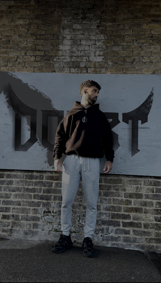 Oversized Dark Doubt Hoodie